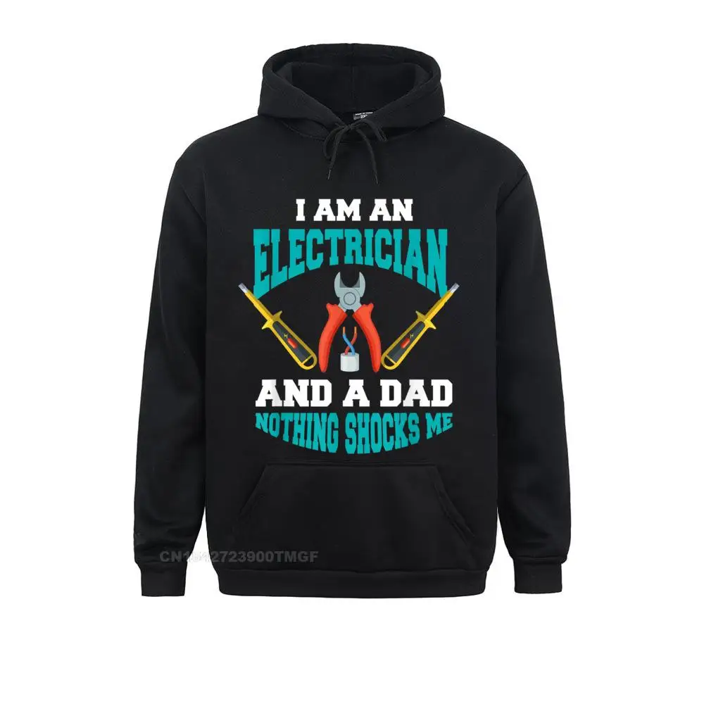 Hoodies Mens Electrician Dad Funny Electrician Father Oversized Hoodie Male Sweatshirts Casual Sportswears Company