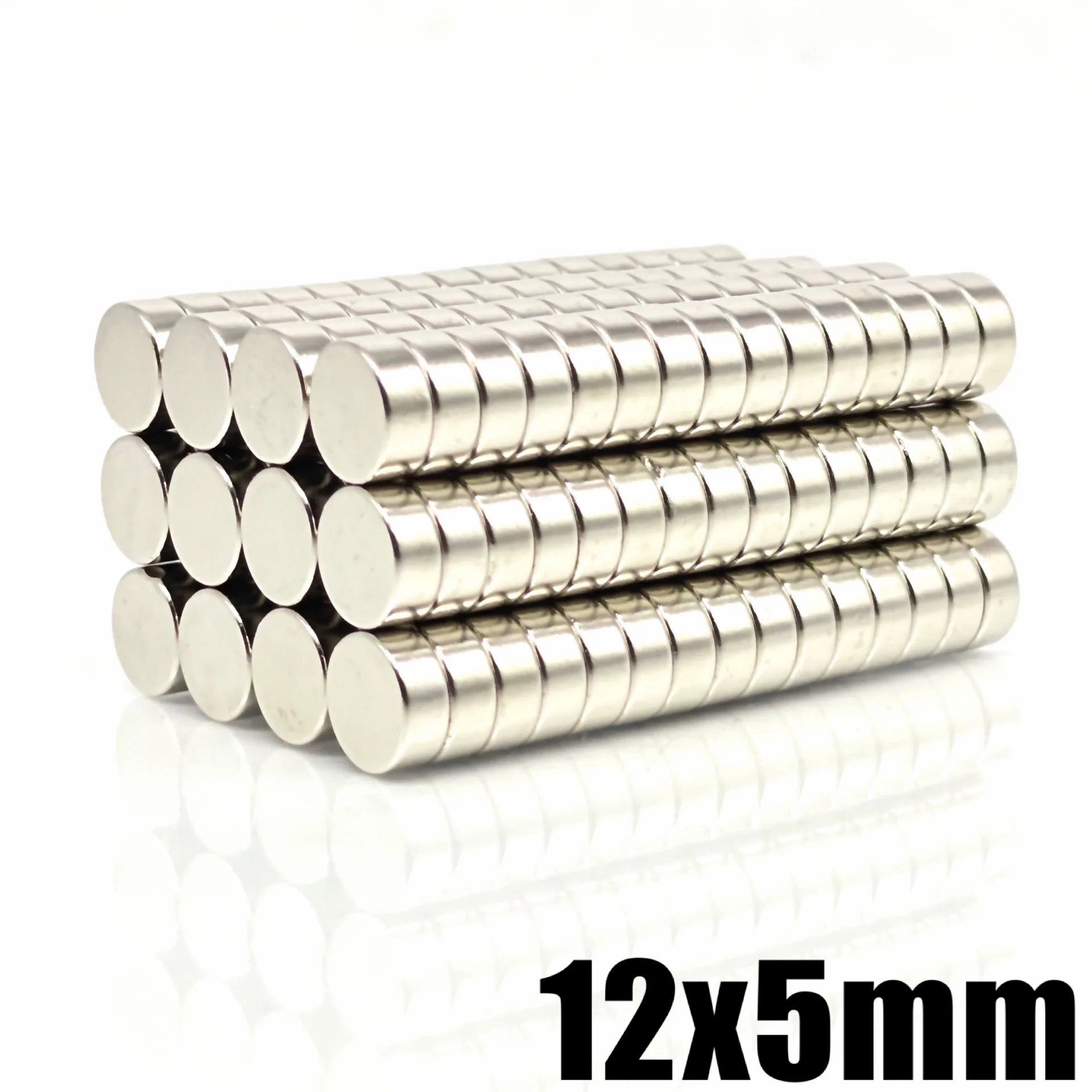 5/10/20/50/100/200pcs 12x5 Powerful disc Permanent Round Magnet 12x5mm Neodymium Magnet Strong magnetic 12*5