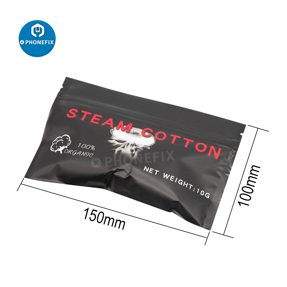 Vaporizador de algodón orgánico para cigarrillo electrónico, atomizador reconstruible RDA RBA, accesorio de Vapor de algodón, Kendo
