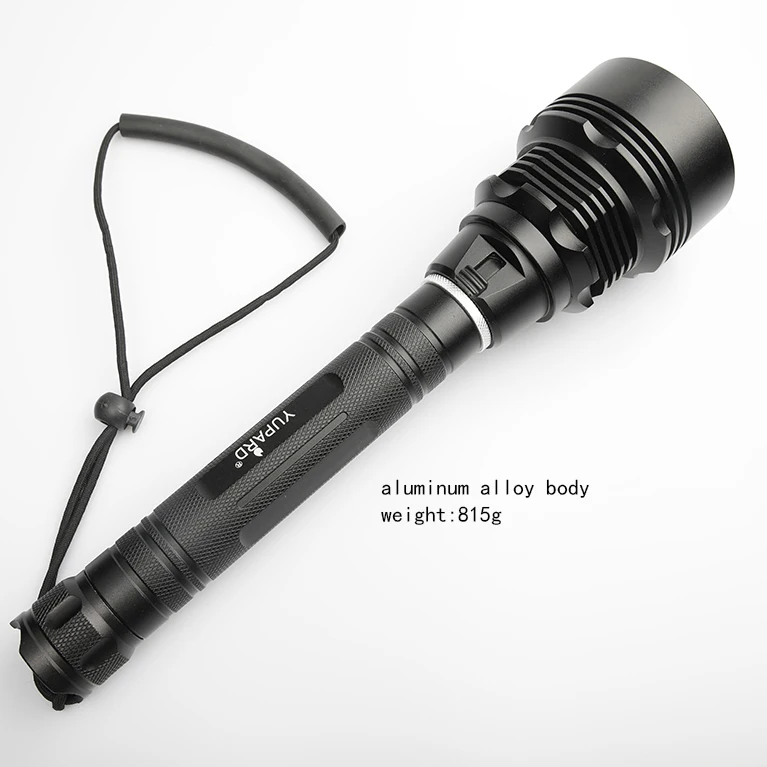 YUPARD strong light P90 LED long-range flashlight diving flashlight fish hunting adventure searchlight 4*26650 battery