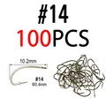100 piezas Tamaño 14