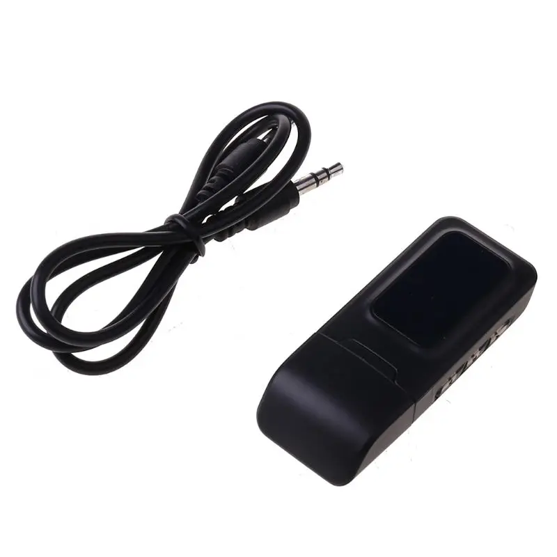 USB Bluetooth 5.0 Audio Transmitter Receiver LCD Display 3.5MM   for TV Car PC