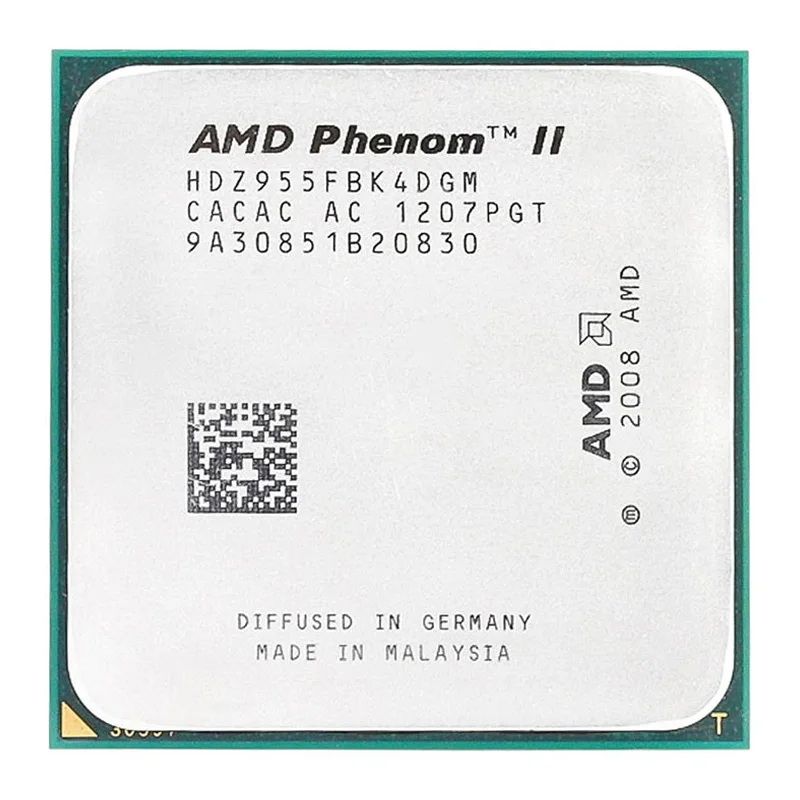 

AMD Phenom II X4 955 CPU 3.2GHz 125W Socket AM3 Desktop Quad-Core CPU Processor HDZ955FBK4DGM