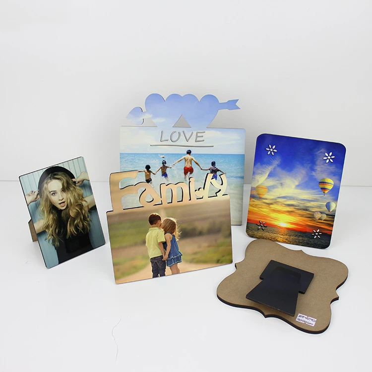 Free shipping 2pcs Blank Sublimation MDF Photo Plate 210*180*5mm Tag DIY Gift Printing Sublimation Ink Transfer Print