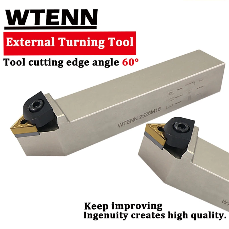 

1PCS WTENN Lathe Cutter External Turning Tool Holder Lathe Tool Holder WTENN1616H16 WTENN2020K16 WTENN2525M16 CNC Lathe Tools