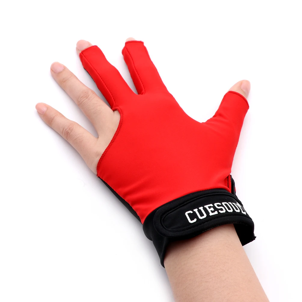 CUESOUL Billiard Gloves Left and Right Hand - Suitable for Pool Game/Snooker/Carom Game