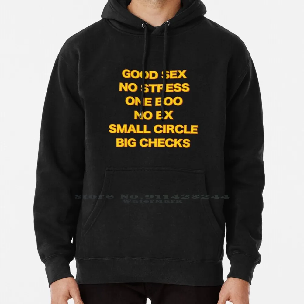 

Good Sex No Stress One Boo No Ex Small Circle Big Checks Hoodie Sweater 6xl Cotton Good Sex No Stress One Boo No Ex Small