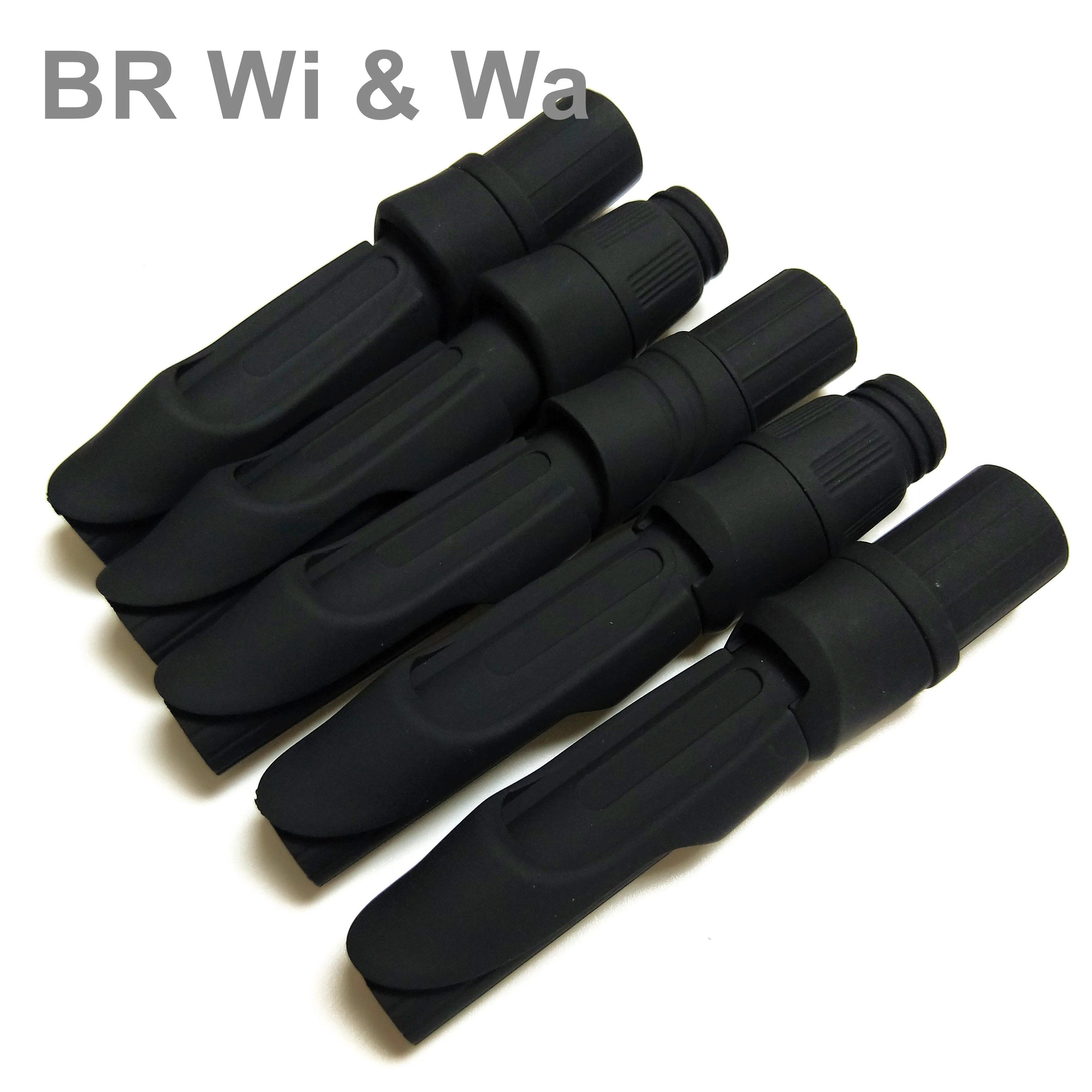 BR Wi&Wa  VSS reel seat Matte Black Non-slip ,super wear-resistant Size 16 DIY reel seat repair fishing rod 1PCS