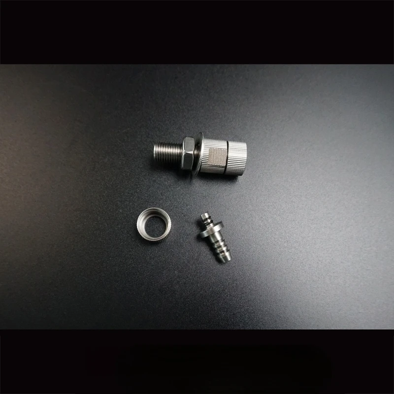 316 Stainless Steel Through One-way Valve, Quick Exhaust Pressure Relief Valve, Check Valve, Vacuum Valve Accessories