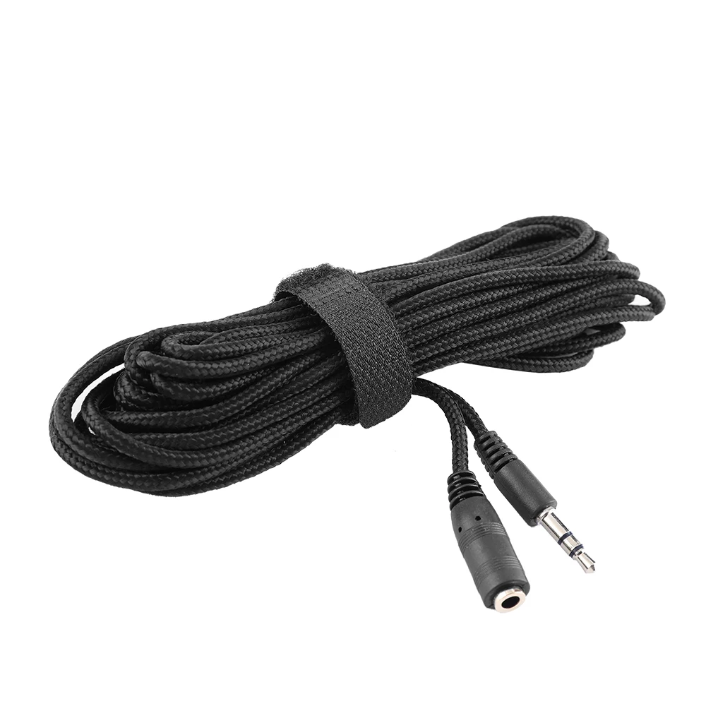 Headphones Extension 1.5/3/5m Wired Audio Cloth Cable AUX Car 3.5mm Jack Speakers Male-Female Interface Phone Sound Adapter