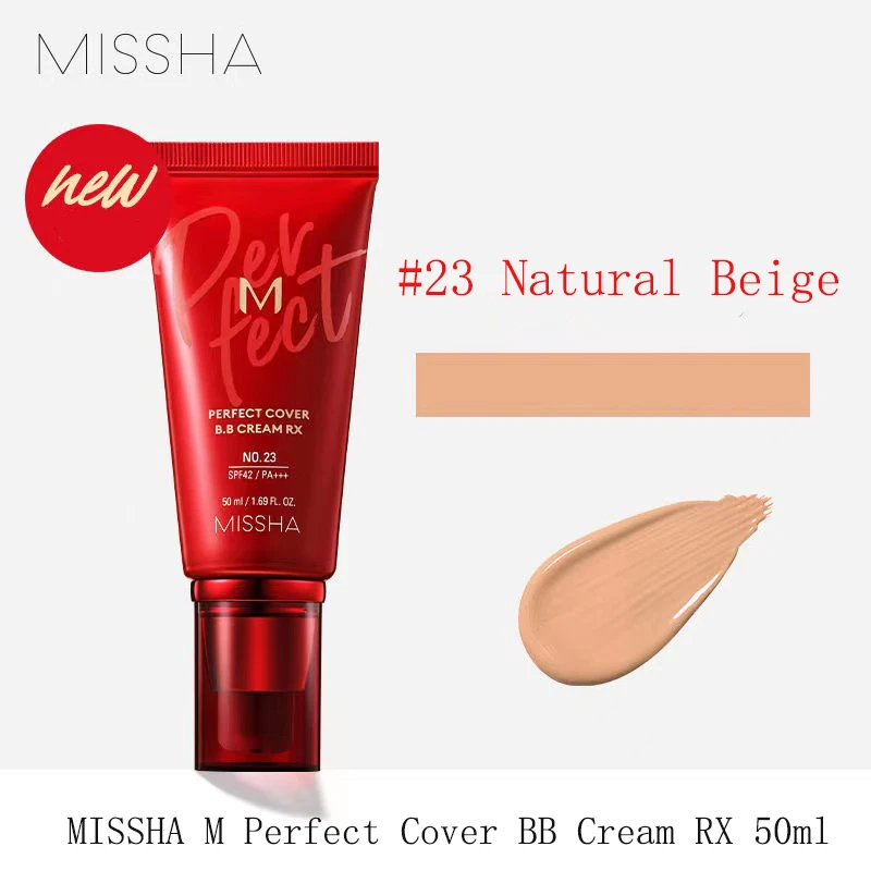 MISSHA M Signature Real Complete BB Cream Perfect Cover Cho Bo Yang Makeup Original Korean Cosmetics