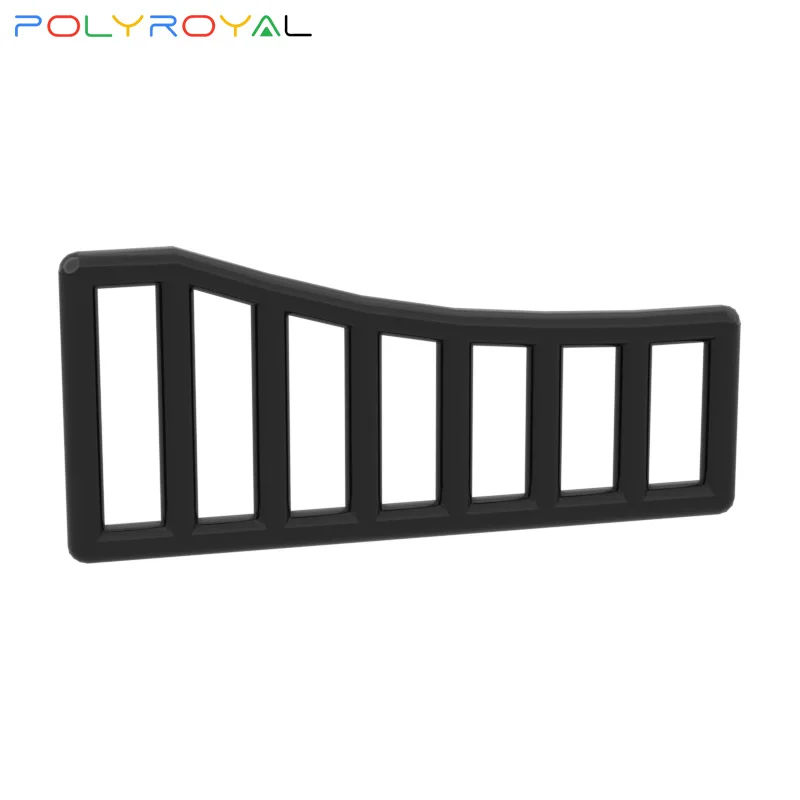 

POLYROYAL Building Blocks Technicalal parts 1x8x3 guardrail fence 10 PCS MOC Compatible With brands toys for children 95229