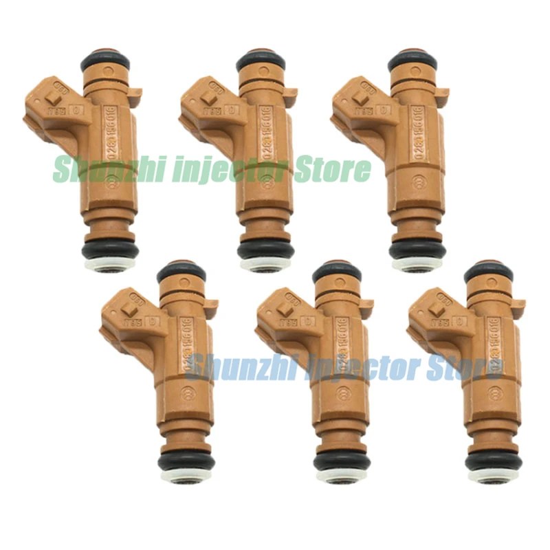 6pcs Fuel Injector Nozzle For Mercedes Benz M113.96 0280156016