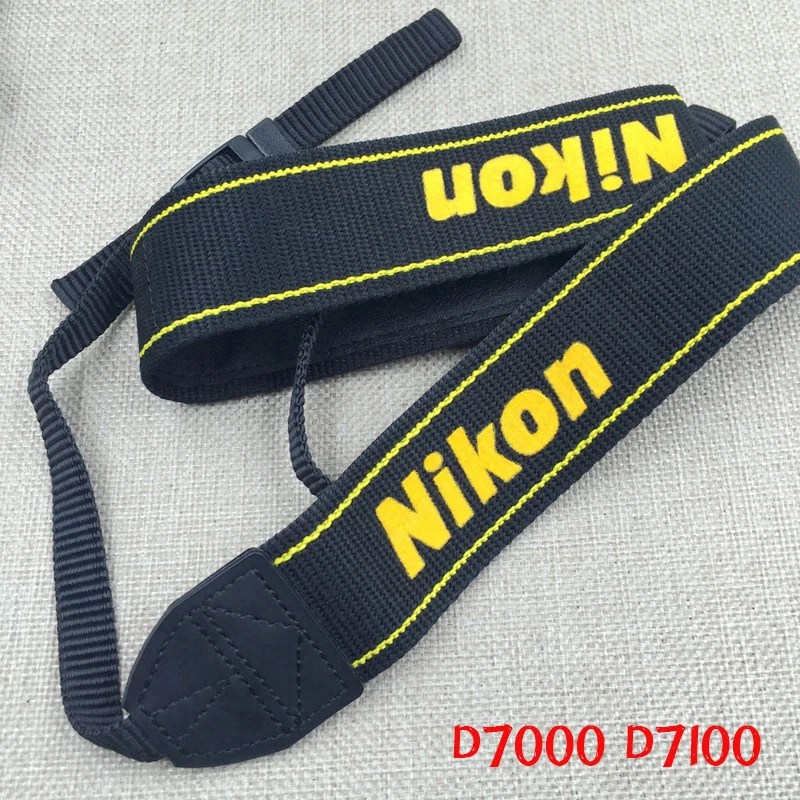 New Original Camera Shoulder Strap With Embroidery Neckband Strap For Nikon D7100 D500 D600 D610 D800 D800E D810 D750 D850 SLR