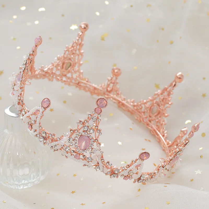 CC Princess Crown Women Hair Accessories Wedding Hairwear Engagement Jewelry Bridal Diadems Children\'s Headpiece Diadems xy436