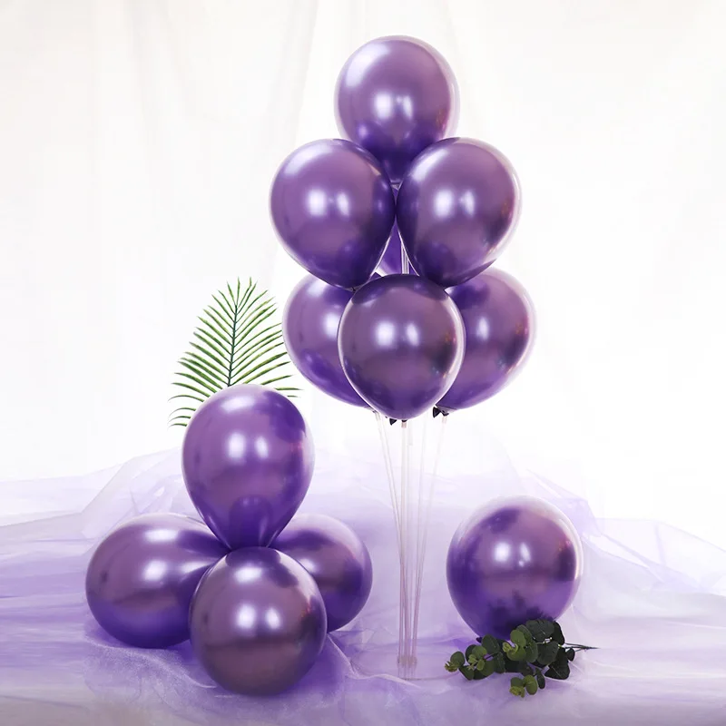Metal Chrome Balloon Latex Helium Balloons Birthday Party New Year Decoration Wedding Room Decor Baby Shower Globos Supplies image 6
