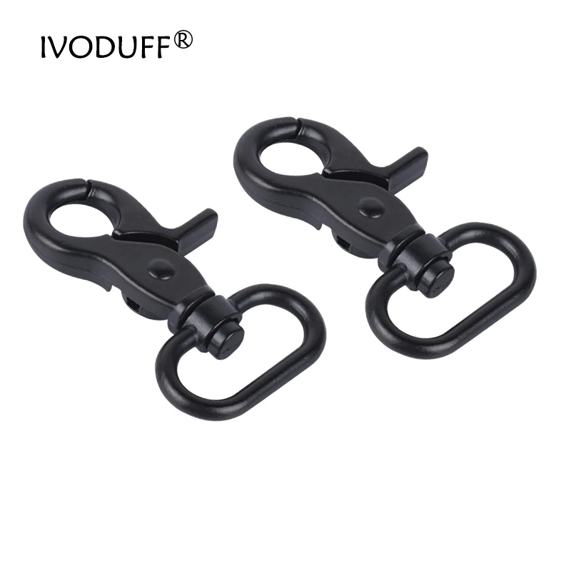 5xHeavy Duty 1 pollice girevole Spring Eye Snap Trigger Clip Hook moschettone per borsetta