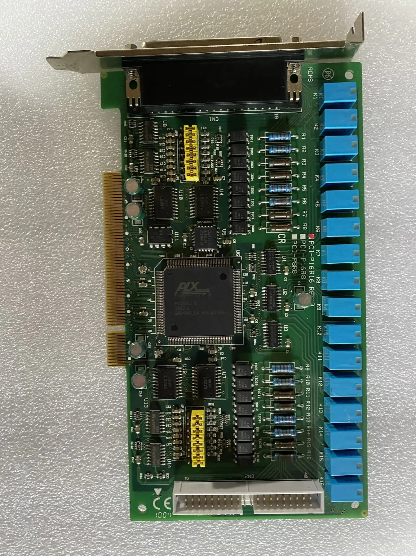 Industrial equipment PCI-P16R16 16-channel Isolated Digital Input and 16 channel Relay outputs