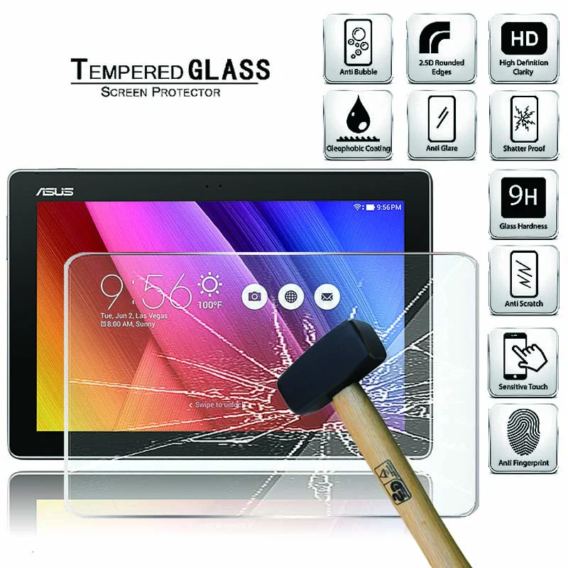 Tablet Tempered Glass Screen Protector Cover for Asus ZenPad 10 Z300 Z300C Z300CL Z300CG Z300CNL Z300CNG Tempered Film