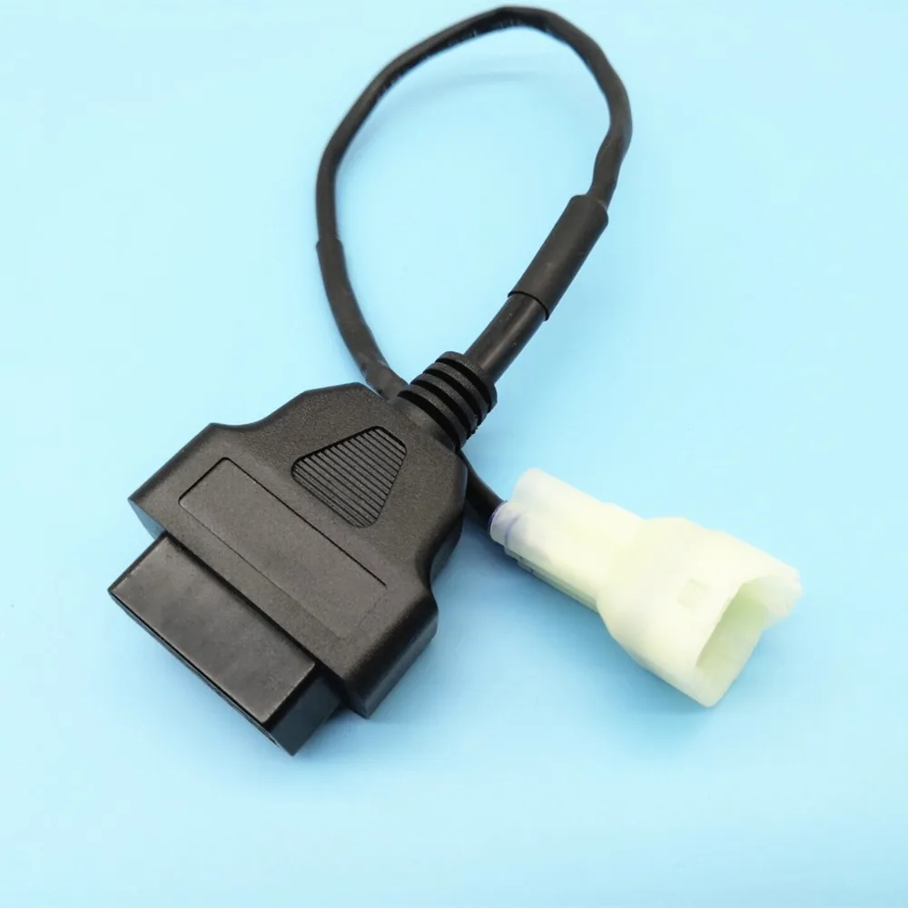 

6 pin connector OBD II diagnostic harness electronic cable of Kawasaki motorcycle