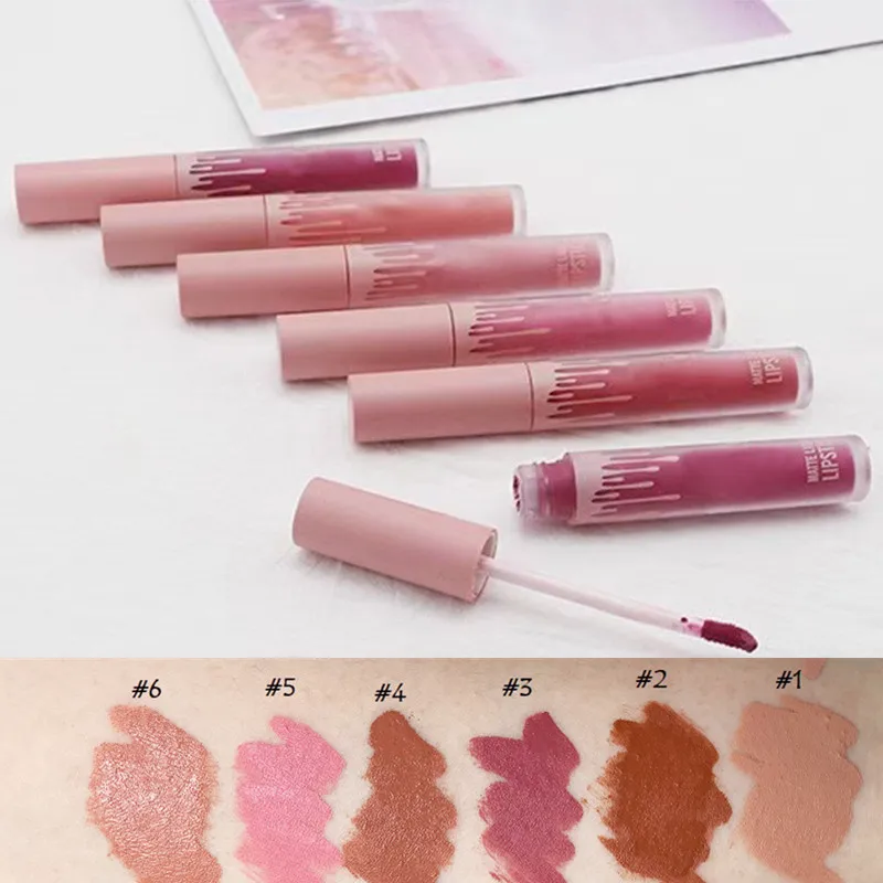 50pcs Matte Lipgloss Private Label Wholesale Liquid Lipstick Long Lasting Waterproof Cosmetic Beauty Costom Logo Makeup Lipgloss