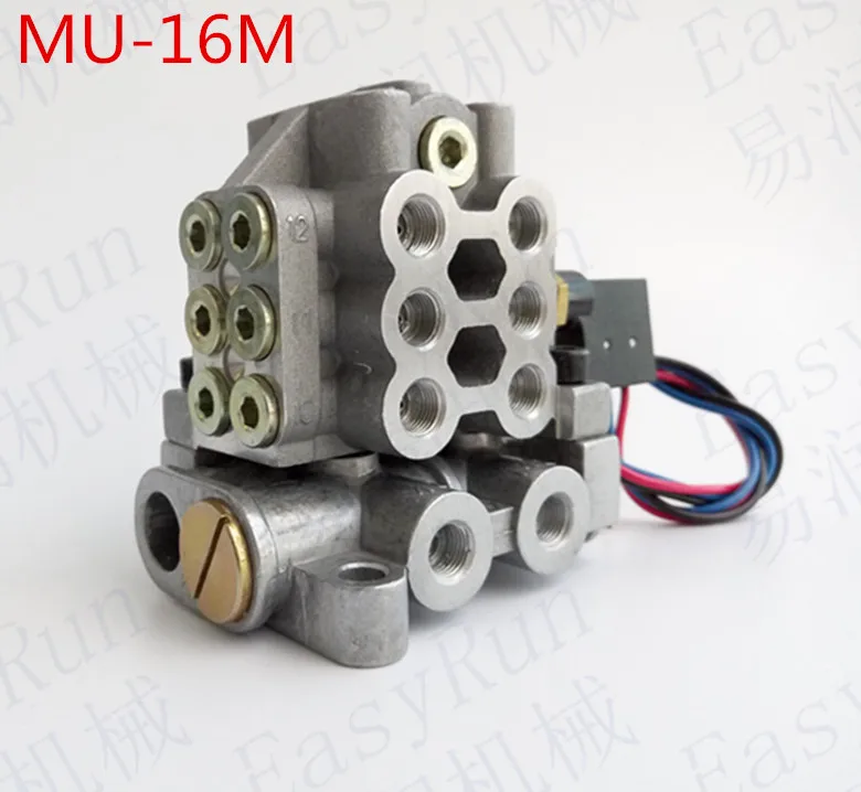 MU -16 type 16way Grease block Distributor Block progressive distribution block for Centraliz