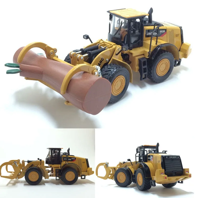 

1:50 wheeled forklift wood grabber alloy model,exquisite original packaging gift toys,high simulation forklift,free shipping