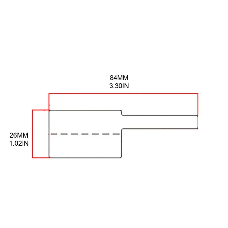 500Pcs Cable Sticker 3.30x1.02in Oil-proof Tear-resistant PC Network Wire Cord Cable Tie Label Sticker Marking Marker Q0KA