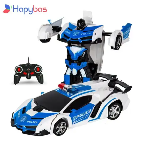 RC Car Transforming Robot Toy Hapybas