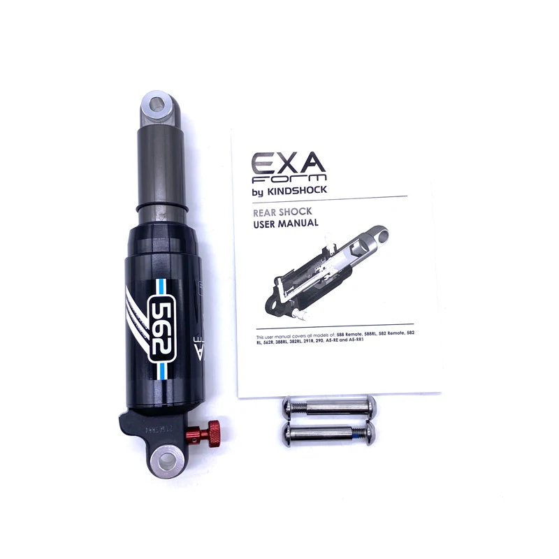 KS EXAform 562R Dual Air Shock Absorber for lithium electric bicycle scooter pure pneumatic shock absorber mountain Bike image 5