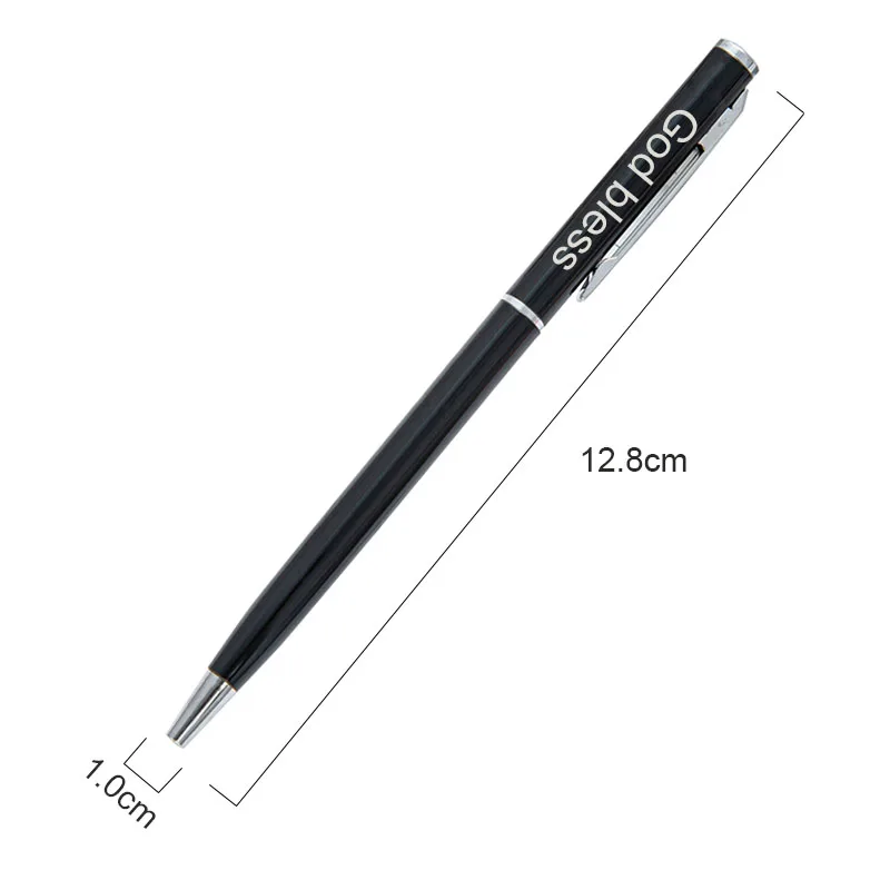 Fashion Metal Ballpoint Pen Hotel Advertising Gel Pen Personalized Gift Pen Custom LOGO School Stationery Office Supplies