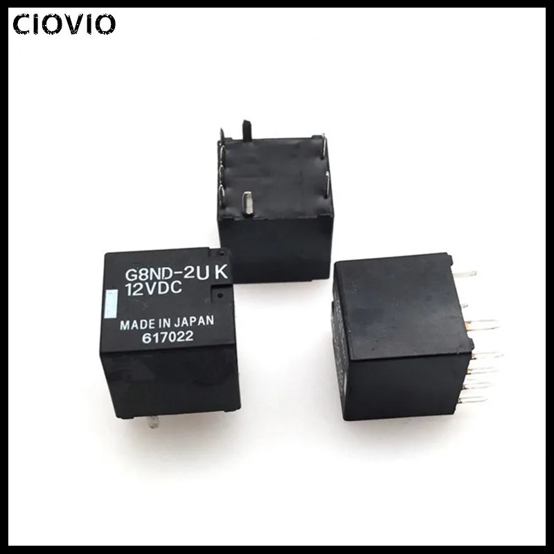 

CIOVIO 1pcs 5pcs 10PCS G8ND-2UK-12VDC G8ND-2UK 12VDC Relay DIP-8