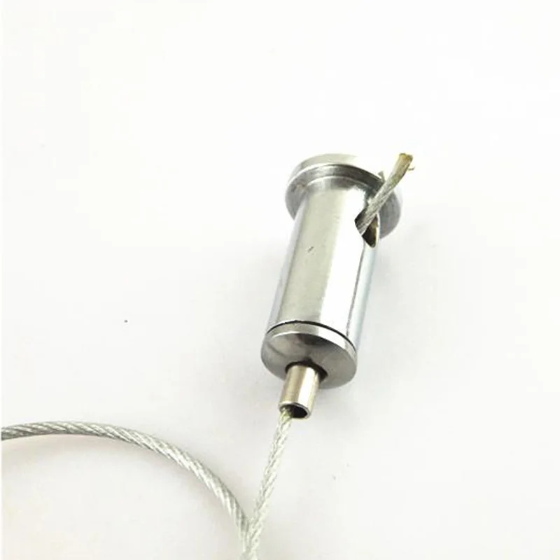 12PCS 1M Steel Cable With Retractable Height For Lifting Various Panel Lights LED Lights Lifter Hooks