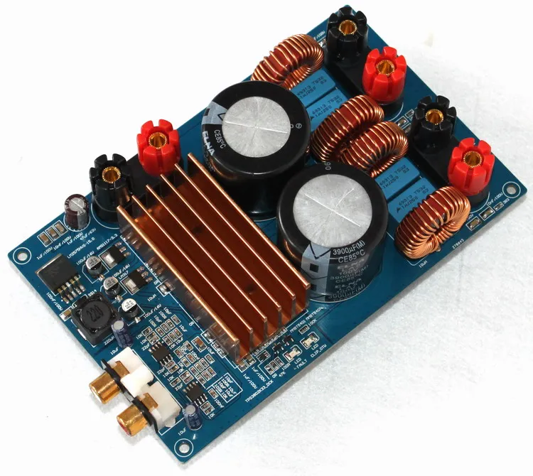 WEILIANG TPA3255 2.0 Digital Amplifier Board DC20-48V Strong High Power 300W + 300W Class D o Digital Amplifier Board