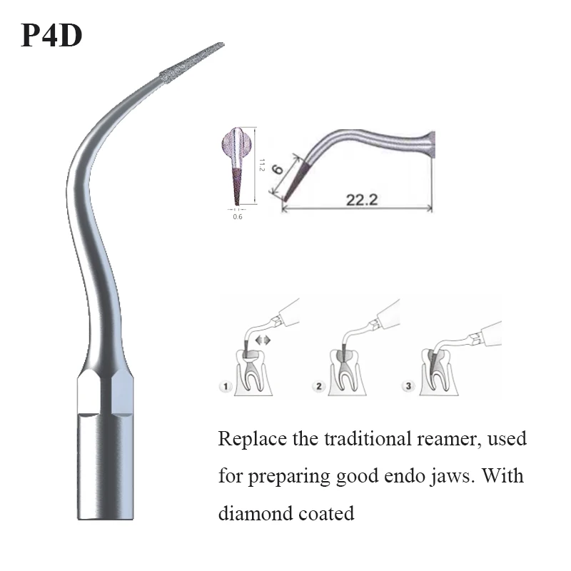 V超音波歯科用スケーラーのヒント,宝石,木工0,e1,e2,e3,p4d,e3Dと互換性があります
