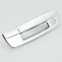 Car Styling Chrome Trunk Tailgate Handle Cover For 2009-17 Dodge Ram 1500 2500 3500 w/ KH