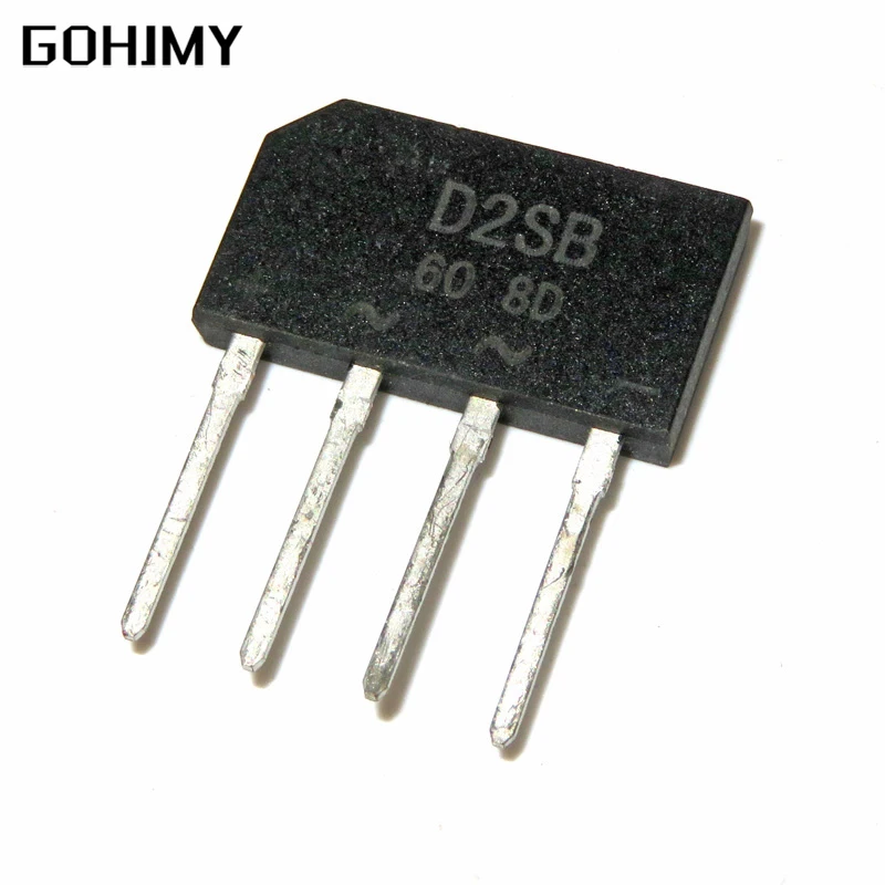 10Pcs D2SB60 Zip-4 D2SBA60 Zip D2SB Nieuwe