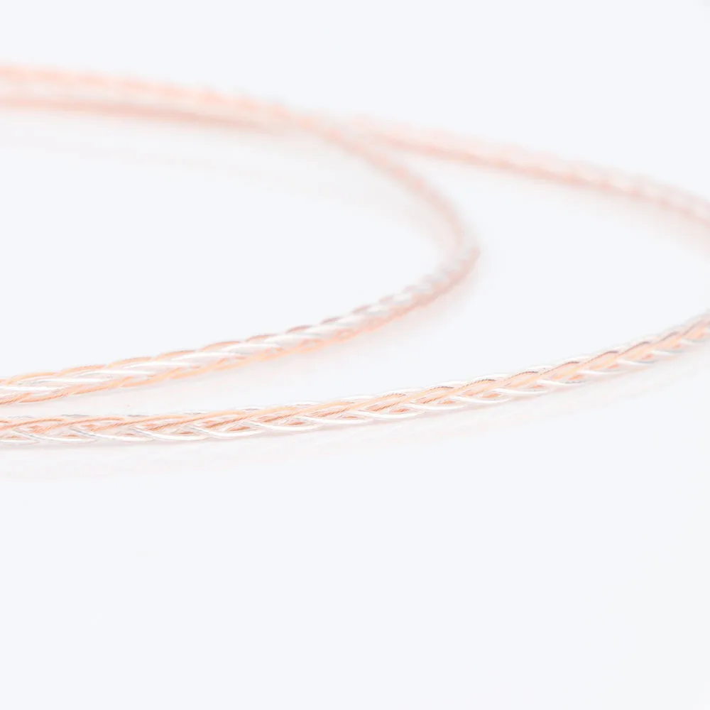 Cavo di aggiornamento per cuffie a 8 core bilanciato da 2,5/3,5/4,4 mm/6,35/XLR di alta qualità per HD800 HD800S HD820