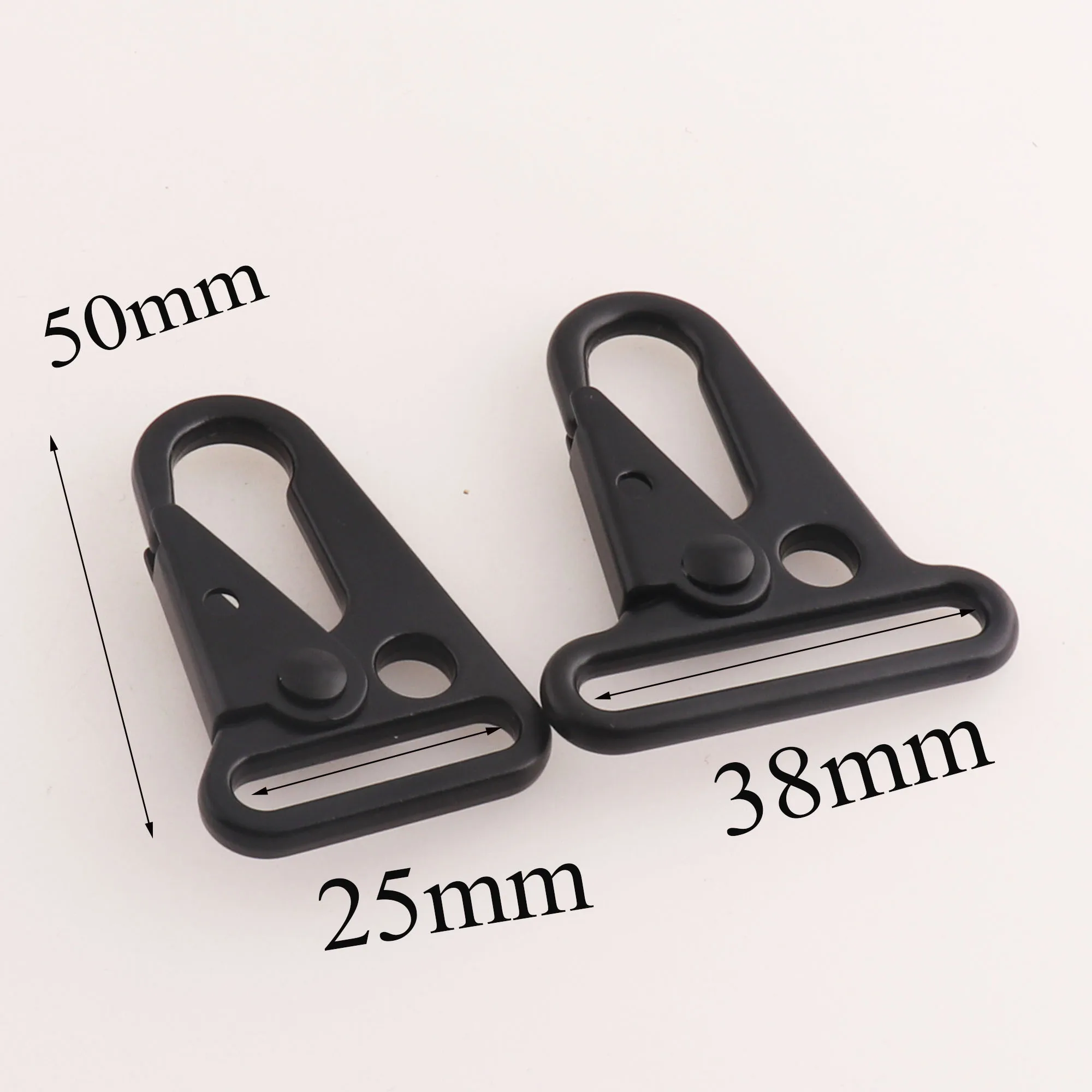 6 Pcs Black Clasps Hook Claws 1 1/2