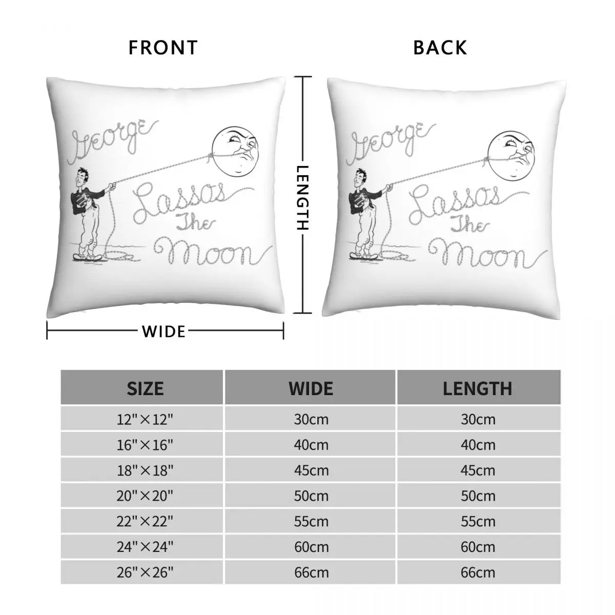 It's A Wonderful Life Square Pillowcase Polyester Linen Velvet Zip Decor Pillow Case Room Cushion Cover