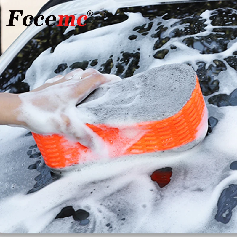 

Car Cleaning Sponge Brush Microfiber Car Wash Machine Window Cleaning Polishing Auto Cleaning Supplies Car Care Detail Brush