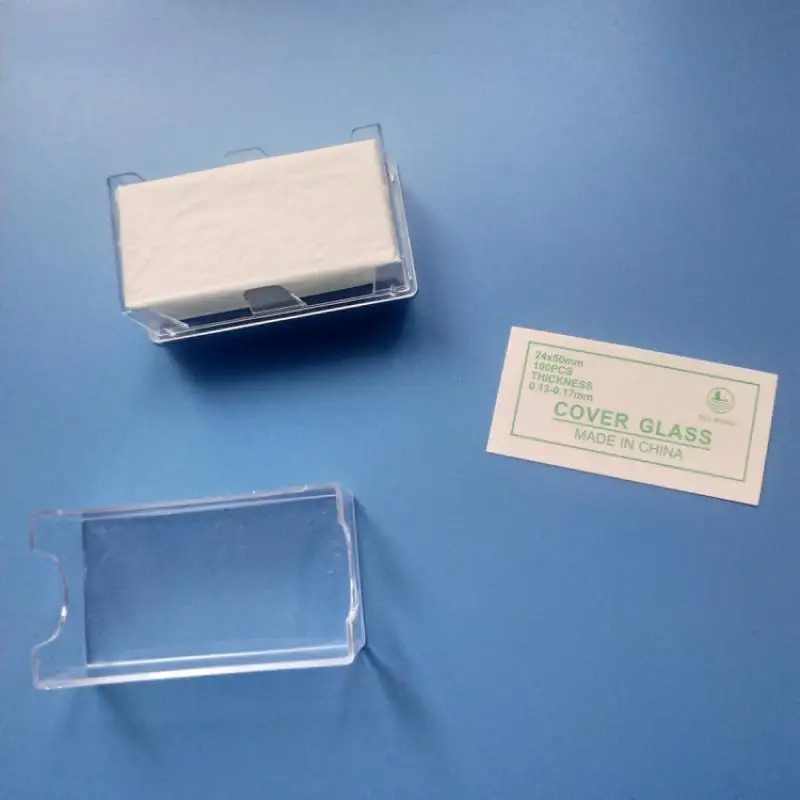 Customized Cover Glass 24 * 50mm for Export Spot Nucleic Acid Detection