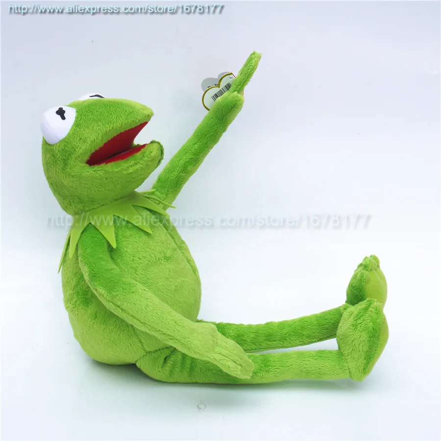 Kermit the Frog The Muppet Show rana peluche Kermit pluszowe zabawki lalki lalki Kermit żaba pluszowa żaba zawiera drut