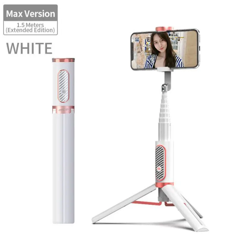 Selfie Stick Tripod Portable 1.5m One-Piece Universal Multifunction Mini Bluetooth Remote Control Desktop Live Boardcast Stand