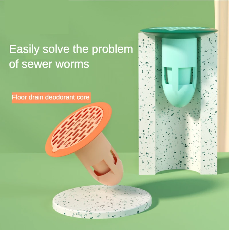 Bathroom Toilet Floor Strainer Cover Anti-odor Insect Control Silicone Plug Sink Shower Drains Hair Catcher Kitchen Odor Stopper