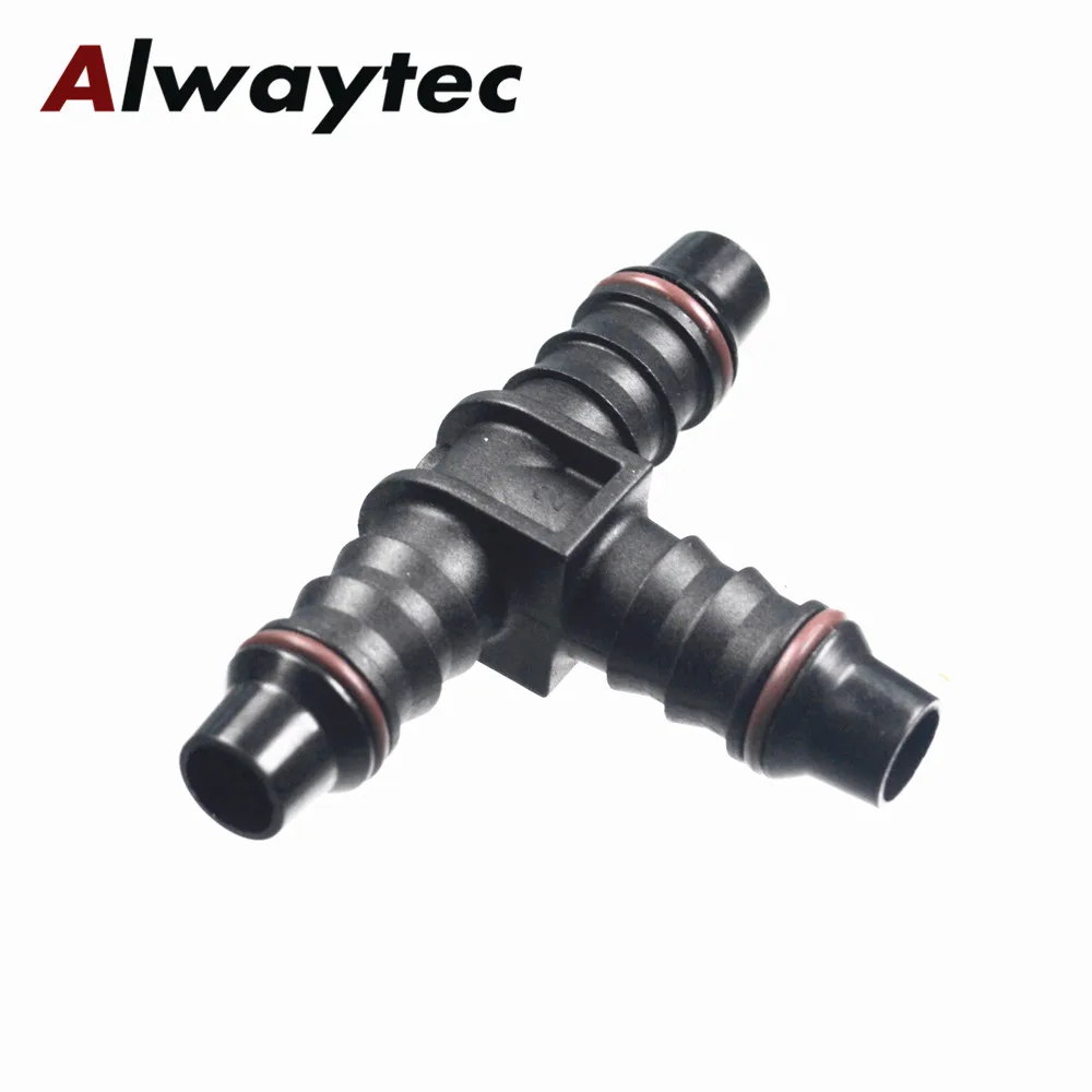 2020 Hot Automotive Nylon T shaped Flexible Hose Splitter fit for fuel line quick connector