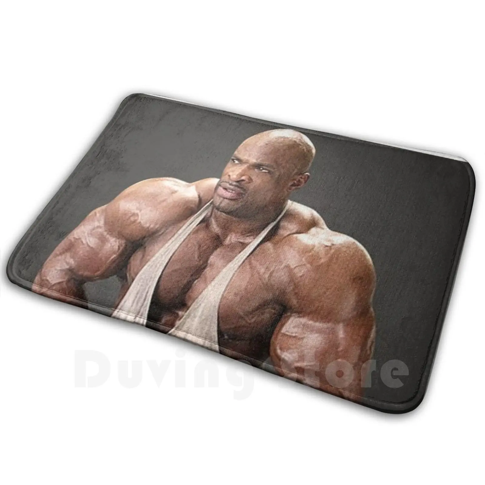 Ronnie Carpet Mat Rug Cushion Soft Ronnie Ronnie Olympia Mr Goat Massive Muscle Bodybuilder Bodybuilding Ifbb Delt