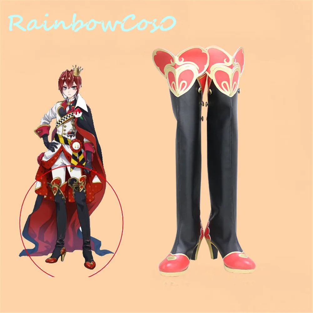 Twisted-Wonderland Riddle Cosplay zapatos botas juego Anime Halloween RainbowCos0 W959