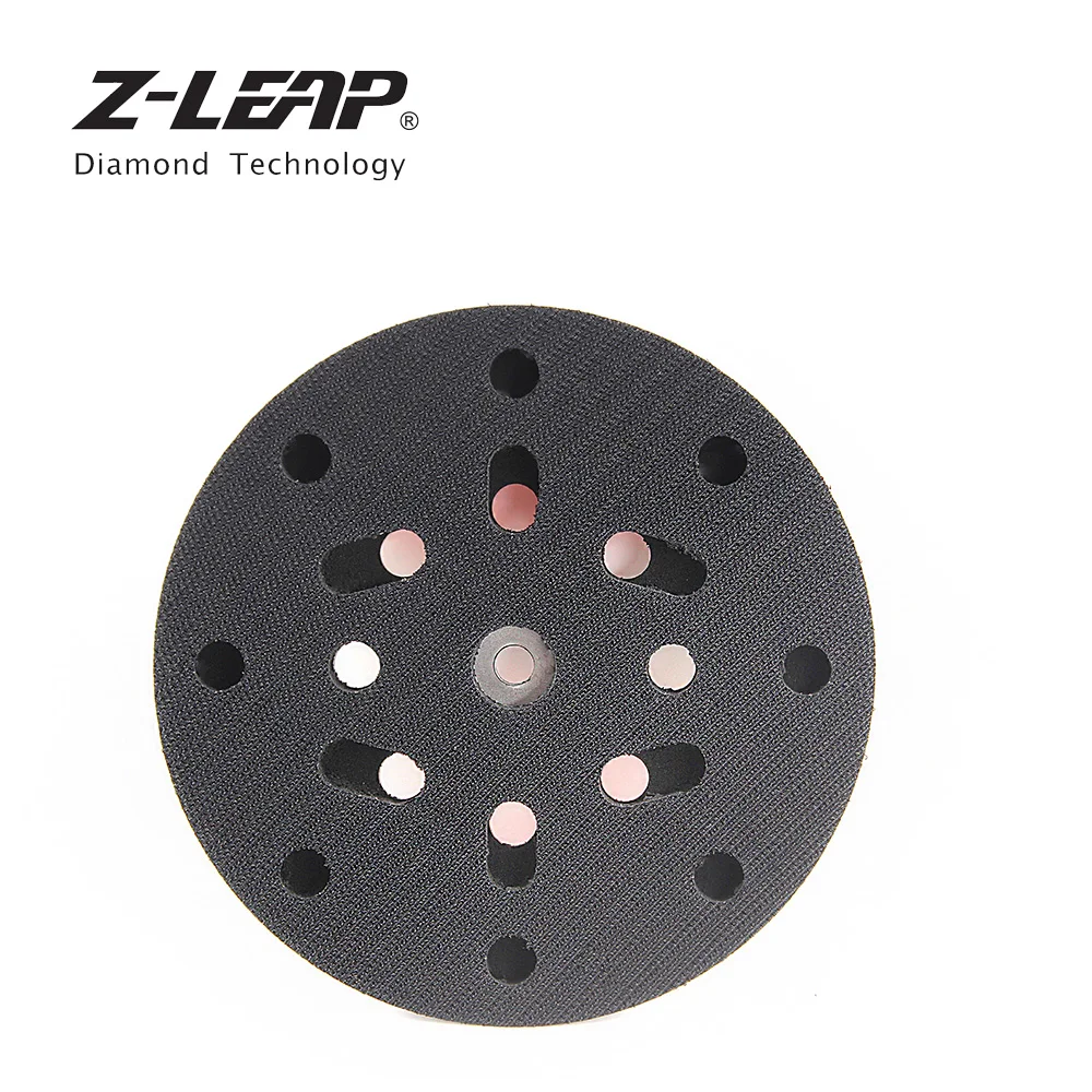 Z-LEAP 1PC 6" Random Orbit Sanding Pad Backer Plate 5/6"*24 Thread Backing Pad For Air Sander Angle Grinder Grinding Power Tools