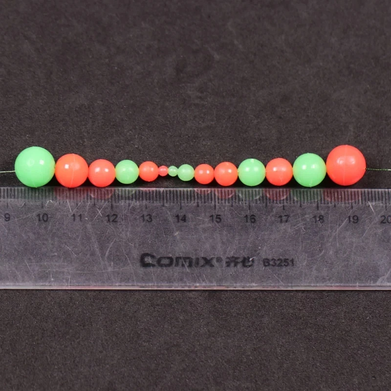 Wifreo Cuentas luminosas redondas para señuelos - agua dulce y salada - imagen 2